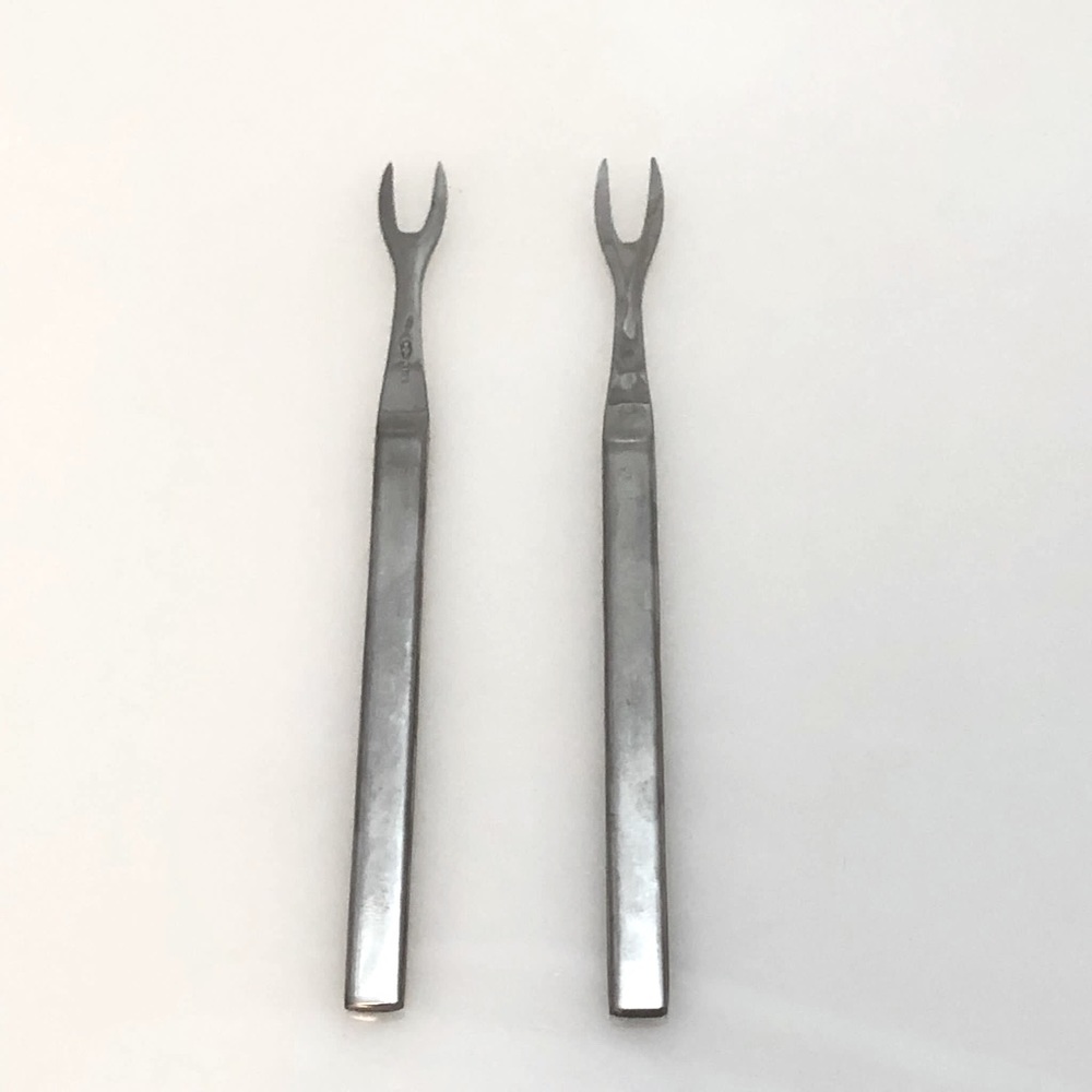2 sets of lobster forks. Made in Japan.